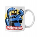 Man Face Roblox hrnček, biely, 330 ml