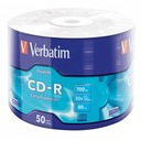 Verbatim CD-R, 43787, Extra ochrana, 50-balenie, 7