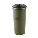 Termohrnček s ventilom 450 ml, nerez Olive M-TAC