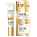 Eveline Luxurious Golden Eye and Lip Contour Cream spevňujúci krém 50+/70+ 15 ml