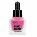 WIBO Pink Drink Liquid Blush Pink Drink tekutá lícenka na tvár 3 15ml