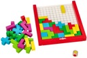 Woody Colorful MONTESSORI bloky Tetris puzzle