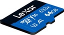 Vysokovýkonná pamäťová karta Lexar 64 GB micro SDXC až 100 MB/s SD