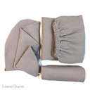 Pareo set, uterák, saunový turban Grey L