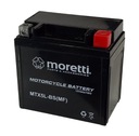 Motobatéria Moretti MTX5L-BS 12V 5Ah