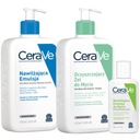 CeraVe čistiaci gél 473 ml, hydratačná emulzia 473 ml + ZADARMO