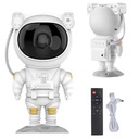 LED PROJEKTOR STARRY SKY ASTRONAUT S FUNKCIOU MERANIA ČASU A DIAĽKOVÝM OVLÁDANÍM