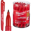 INKZALL MILWAUKEE červený stavebný popisovač 36 ks