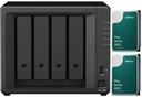 SYNOLOGY DS923+ 4-PÁROVÝ SÚBOROVÝ SERVER + 2 X DISK