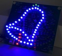 Svetelný EFEKT zvonček 95 LED SADA Učíme sa spájkovať