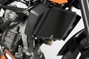 KRYT NA RADIÁTOR RG RACING KTM 125/200 DUKE ČIERNA