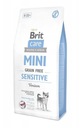 BRIT CARE MINI GRAIN FREE SENSITIVE 7 kg