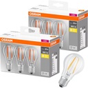 Osram E27 LED žiarovka 6,5W(60W) teplá 2700K 6ks