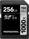 Profesionálna 1000 x 256 GB SDHC karta