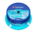 Verbatim CD-R 700 MB 25 ks AZO, Crystal