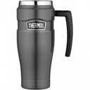 THERMOS RUČKA NA HRNEK TERMOSA 470ML SIVÁ OCEL