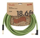 Fender 18,6' ANG KÁBEL, PURE HEMP GRN kábel