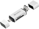 Čítačka kariet Sandberg USB-C+USB+MicroUSB 136-28