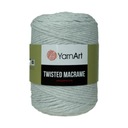 500g Twisted Macrame struna, šedá 756