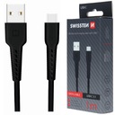 SWISSTEN USB nabíjací kábel USB-C 1m 2A