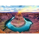 PUZZLE 500 POHĽAD NA KRAJINU PRÍRODU HORY RIVER GRAND CANYON USA 10+ KLUBOV