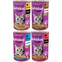 Whiskas Adult mokré krmivo mix príchutí 12x 400g