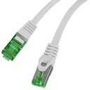 10m Lanberg patchcord kábel, cat.7 S/FTP CU, šedý