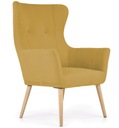 Kreslo Leisure Wing for Living Room Mustard