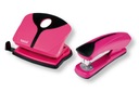 Zošívačka Hole Puncher EAGLE COLORtouch pink SET