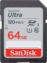 KARTA SANDISK 64GB SDHC/10 120MB/S 64GB