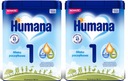 HUMANA 1 HMO dojčenské MLIEKO OD NARODENIA 2x750g