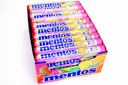 Mentos Fruit 38g 40 roliek, žuvacie ovocné kvapky