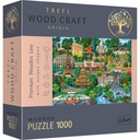 CREFL WOODEN PUZZLE FRANCÚZSKO SLÁVNE MIESTA 1000E