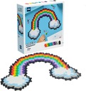 PLUS-PLUS MINI PUZZLE podľa čísel, 500 ks Rainbow