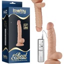 Vibračné veľké dildo s prísavkou 19 cm