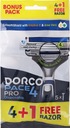 DORCO Pace 4 PRO Razor 4 čepele 4+1