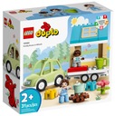 LEGO DUPLO 10986 Rodinný dom na kolesách - tehly