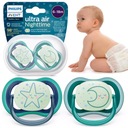 Philips Avent Symetrický cumlík Ultra Air 6+ 2 balenie SCF376/13