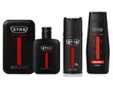 STR8 RED CODE SET 3 kusy EDT 100ml + SPREJ 150ml + GEL 400ml