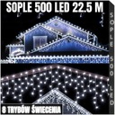 SOPLE 500 LED ZÁCLONY VIANOČNÉ OSVETLENIE Osvetlenie vianočného stromčeka IP44