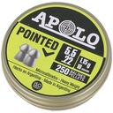 Pelety Apolo 5,5 mm Premium Pointed Heavy 250 ks