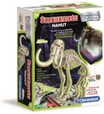 608904 Clementoni Fossils - Mamut Fluoresce