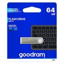 Goodram USB flash disk, USB 2.0, 64GB, UUN2, strieborný