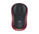 Bezdrôtová myš Logitech M185 2,4 GHz, červená