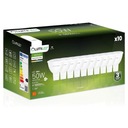 10x LED žiarovka MR16 6W = 50W 120° 230V 4000K Neutrálna Biela LUMILED