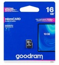 Pamäťová karta MICRO SD 16 GB M1A0 GOODRAM (3338b)