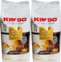 KIMBO AROMA GOLD zrnková káva 1 kg x2