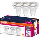 3x GU10 LED žiarovka 6,9W 80W 575lm 6500K 36° OSRAM