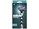 Holiaci strojček GILLETTE Mach3 + 2 čepieľky