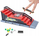 SET FINGERBOARD MINI SKATEPARK RAMP SKATEBOARD